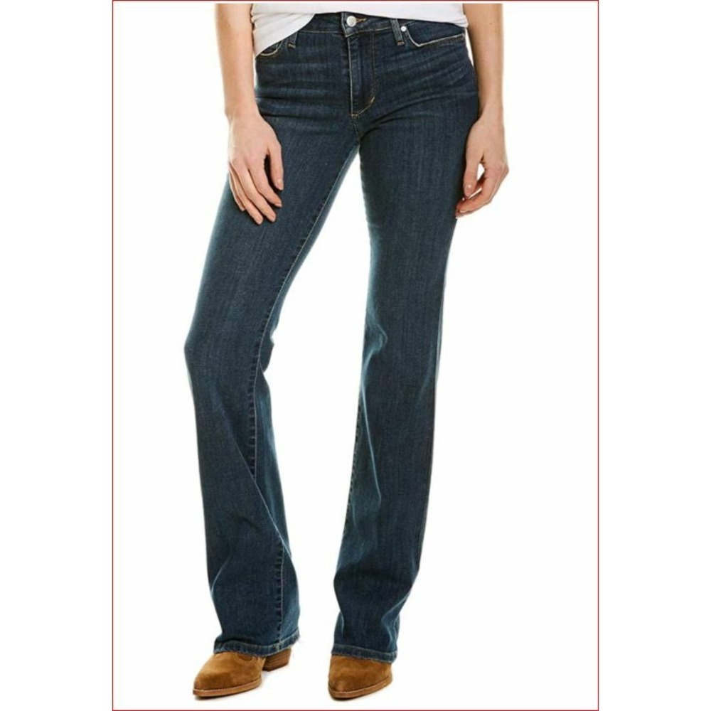 Joe's women jeans Halsted GBJHLS5730 curvy bootcut blue sz W23 $198